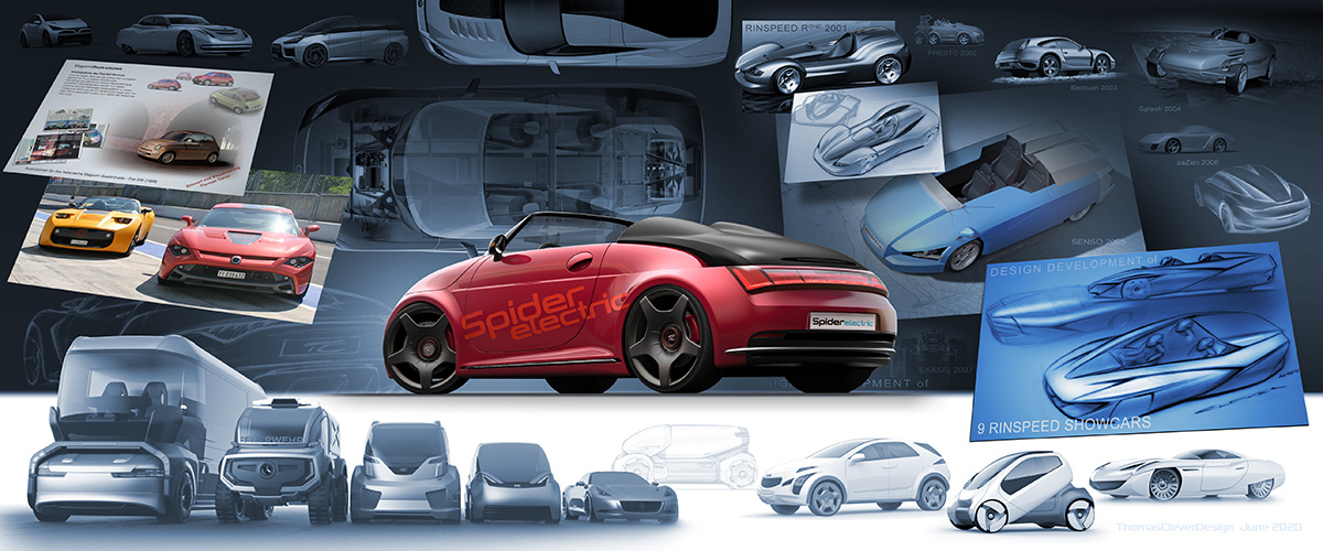 Concept Car Design by Thomas Clever Kierspe Automotive-Design-Portfolio from the Designer Thomas Clever NRW / Germany