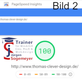 Optimierte Ladezeit einer Internetseite mit HTML und CSS